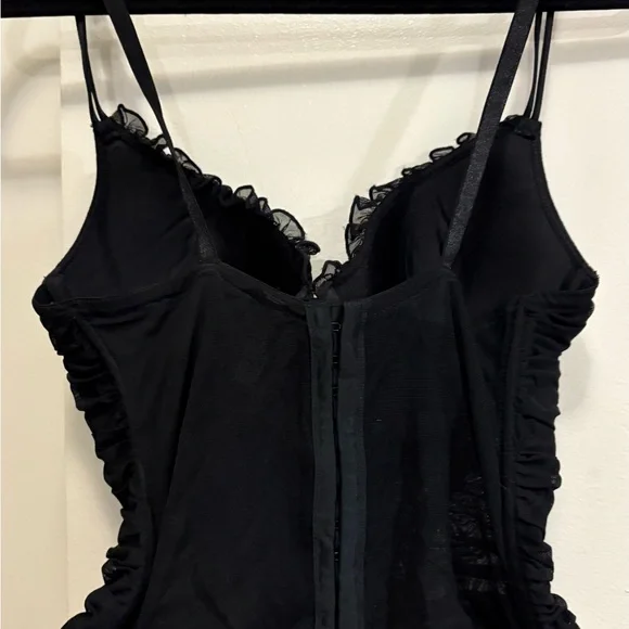 Black Sequin Women's Bra - Picture 6 of 8